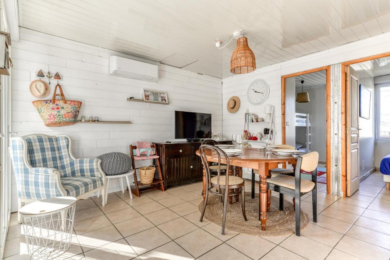 Chalet Grazel - Pour 6 A 200M De La Plage 그륏상 외부 사진