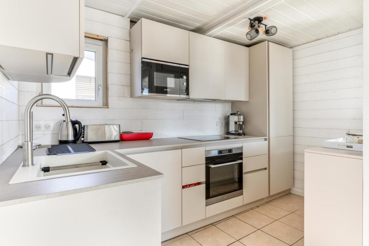 Chalet Grazel - Pour 6 A 200M De La Plage 그륏상 외부 사진