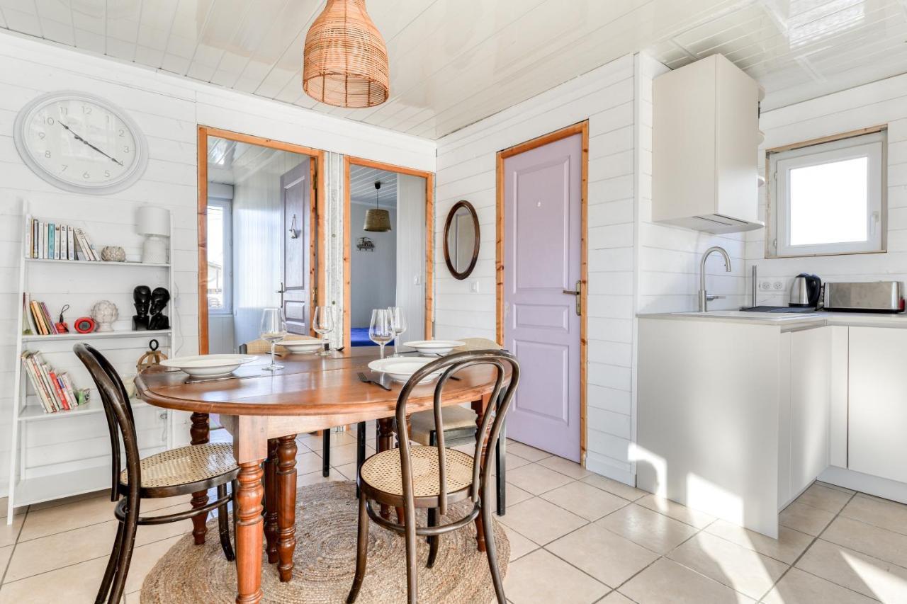 Chalet Grazel - Pour 6 A 200M De La Plage 그륏상 외부 사진
